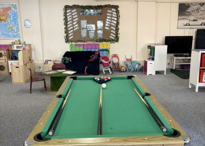 snooker table