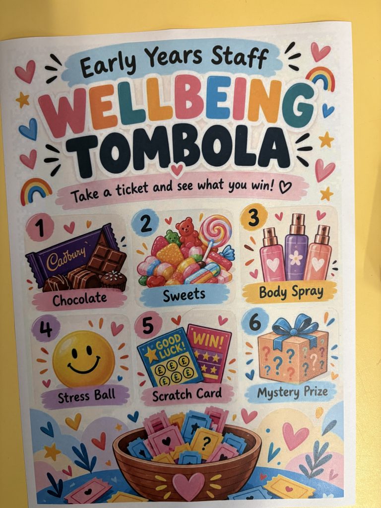 well bring tombola poster